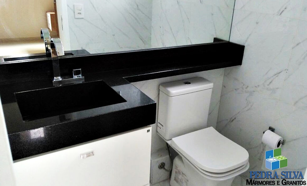LAVATÓRIO COM EXTENSÃO PRETO SÃO GABRIEL