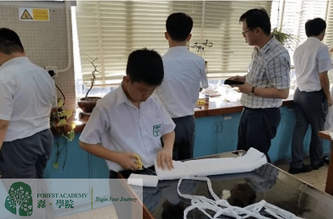 魚菜共生, 魚菜共生課程, FOREST ACADEMY 森 · 學院中學IT創新實驗室 -image02