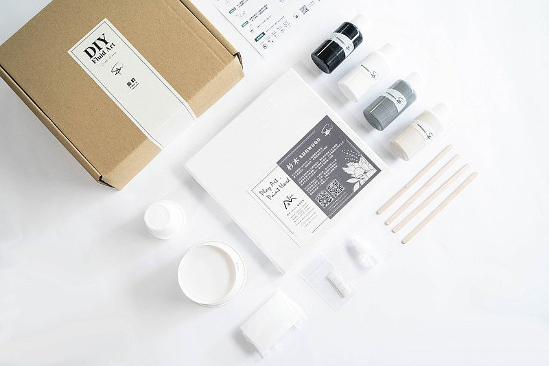 流體畫DIY, 流體畫材料, 流體畫工作坊，「Forest Academy 森  · 學院 」- image02