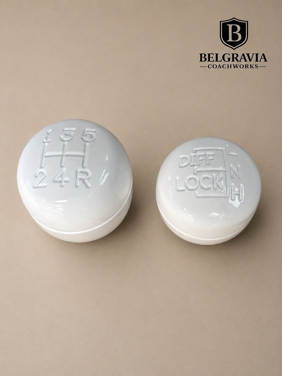 Thumbnail: Forged Aluminium gear knob set R380