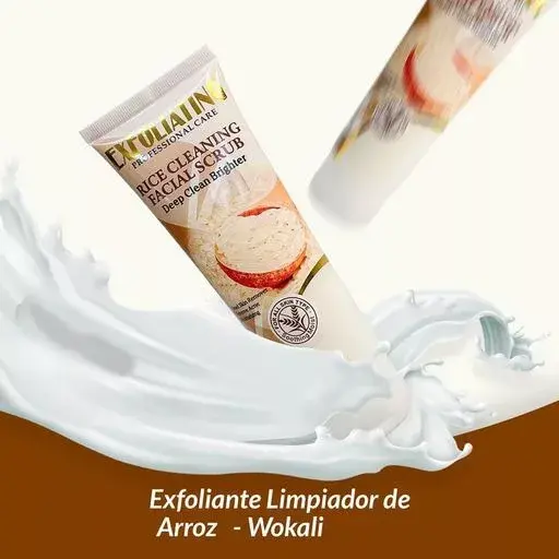 Miniatura: Exfoliante de arroz Wokali 120 mL