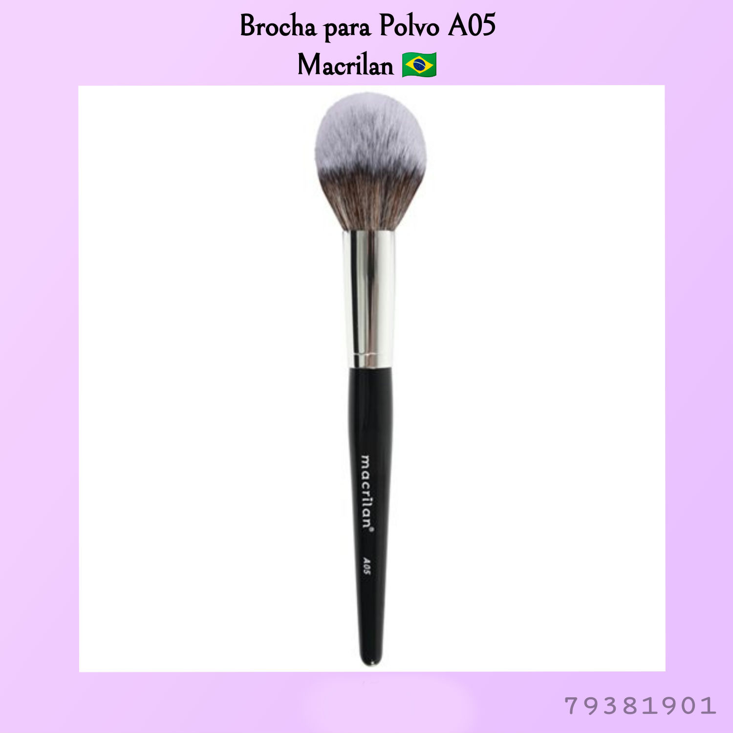 Brocha para Polvo A05 Macrilan 