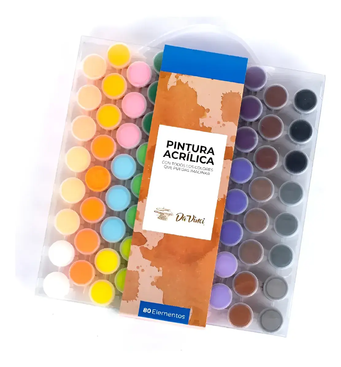 Pintura Acrilica Da Vinci 80Piezas