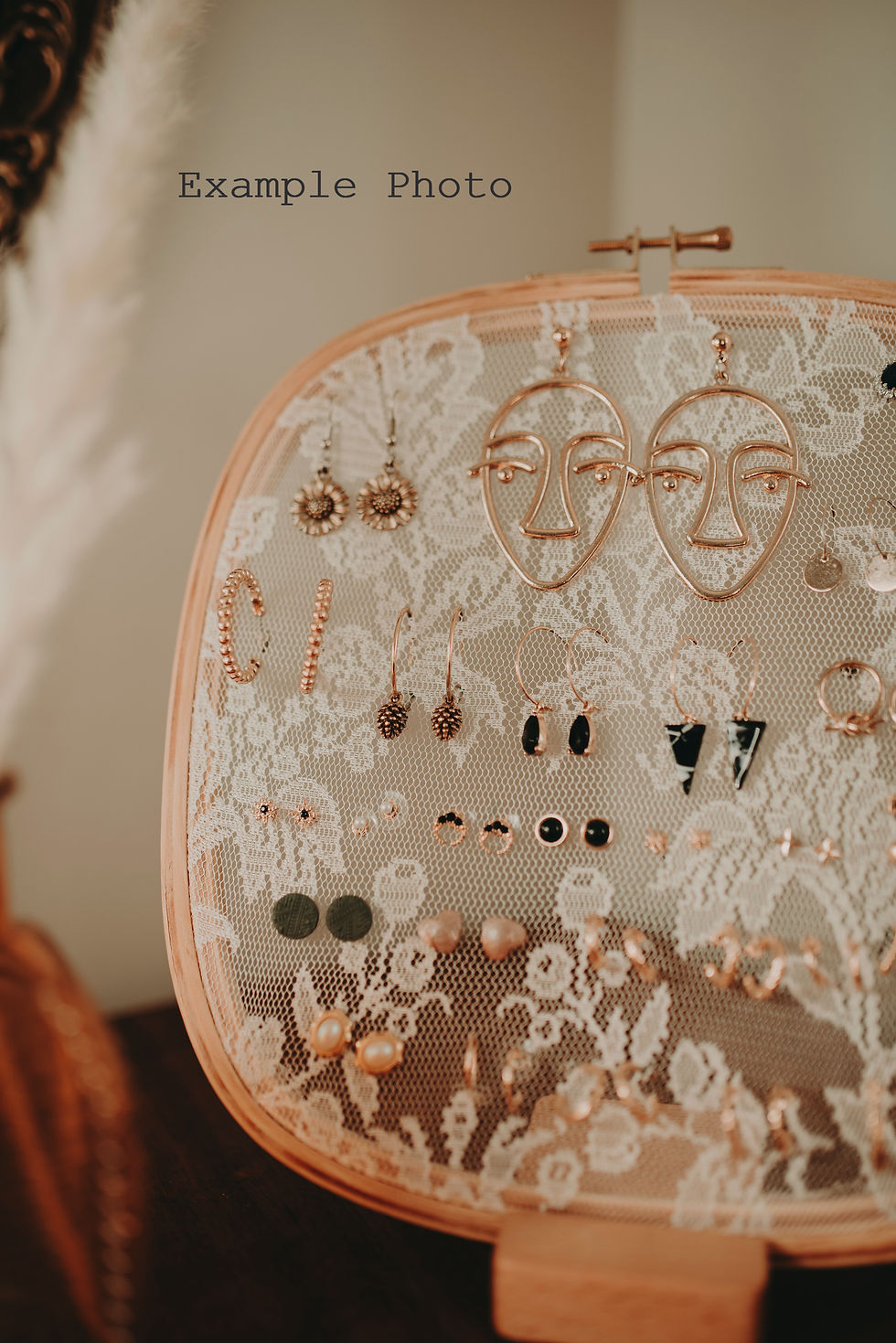 Thumbnail: Large Earring Holder Hoop - 10in Hoop