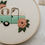 Thumbnail: Floral Camper - Embroidery Kit