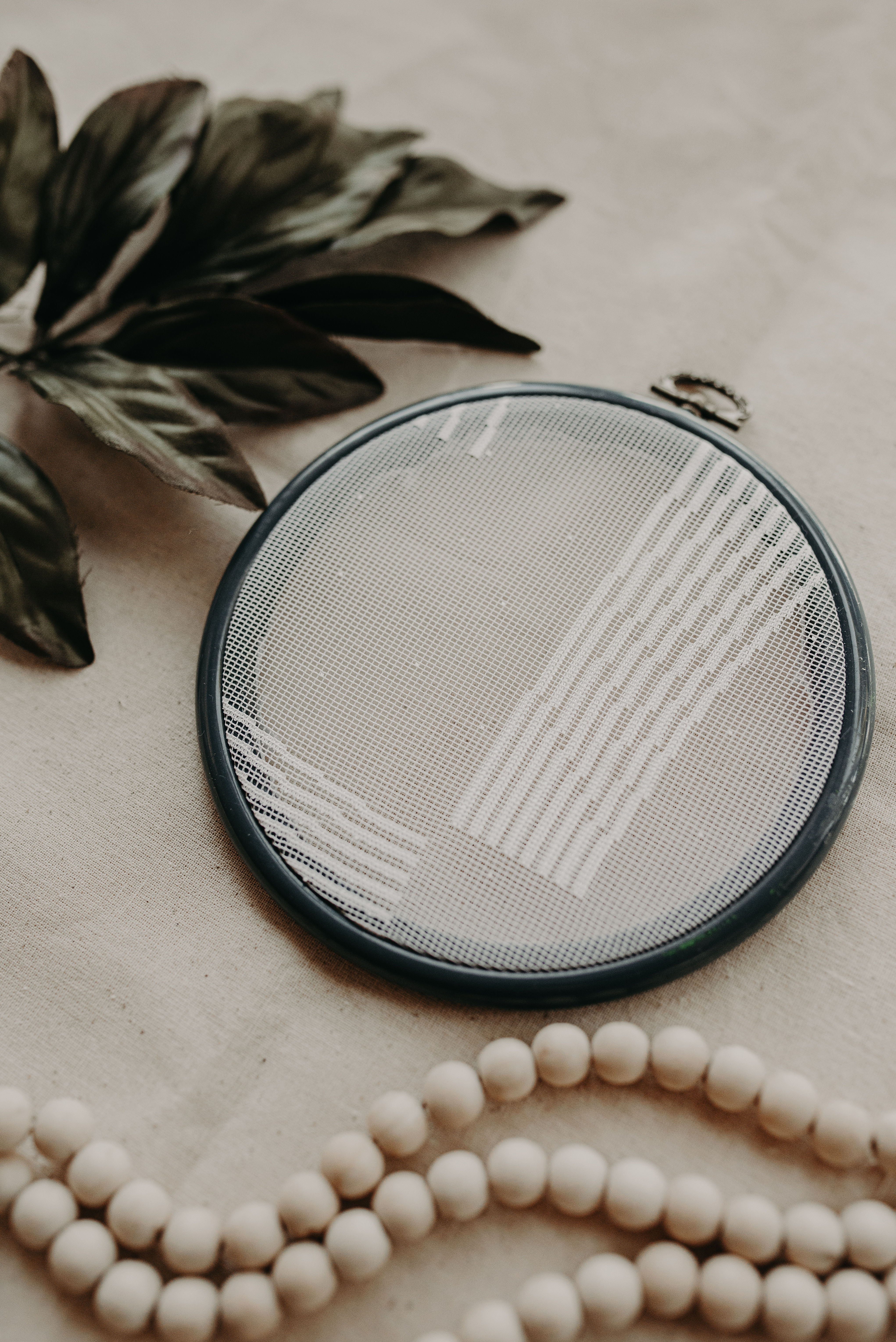 Small Earring Holder Hoop - 6in Hoop