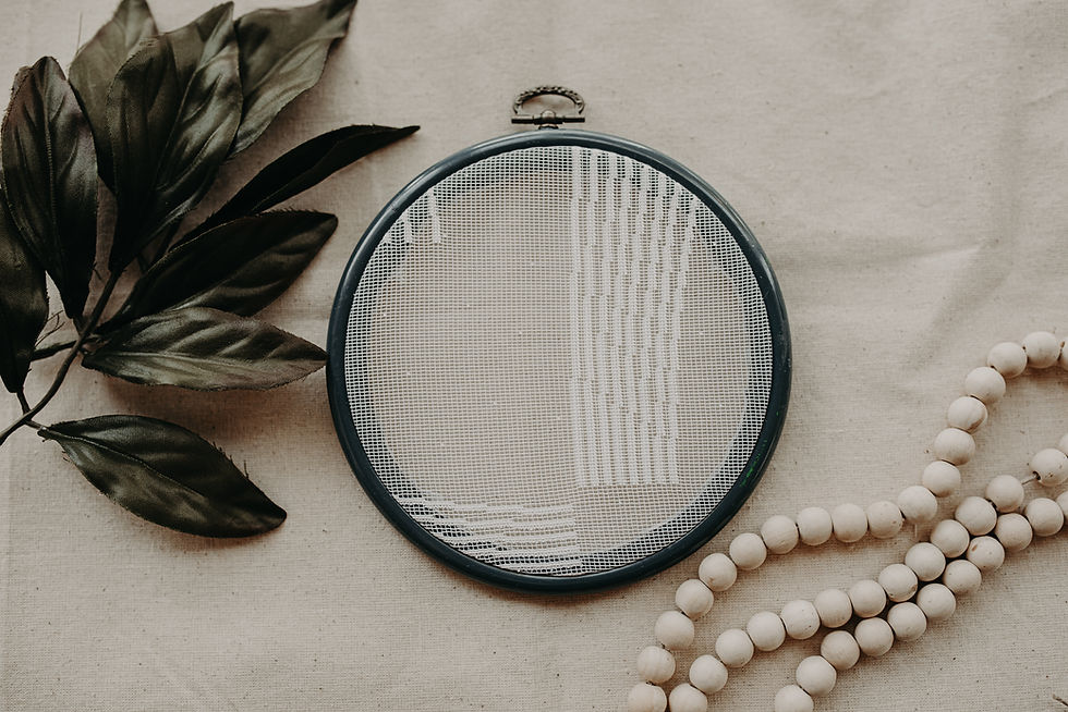 Thumbnail: Small Earring Holder Hoop - 6in Hoop