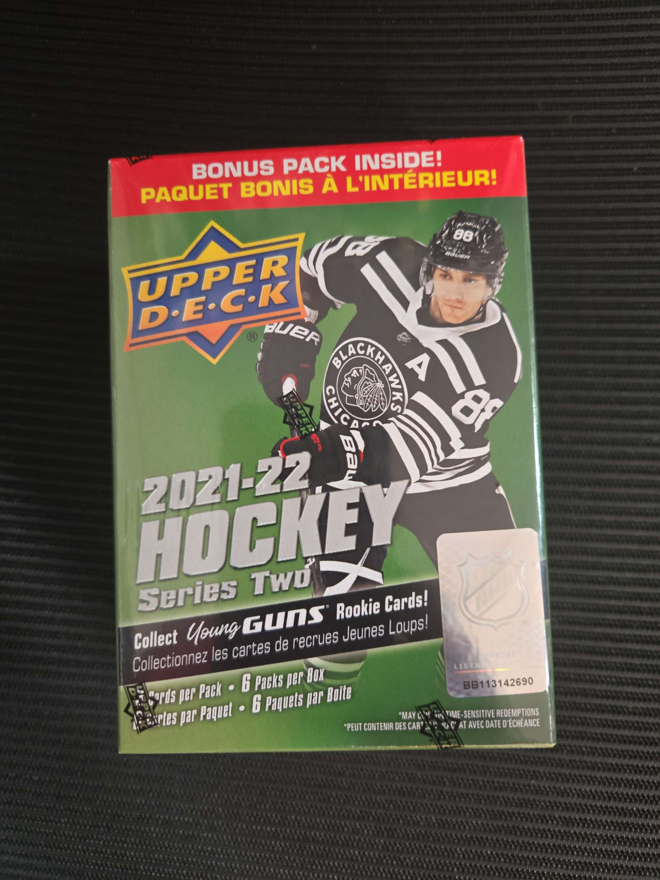 2021-22 Upper Deck Series 2 Blaster Box