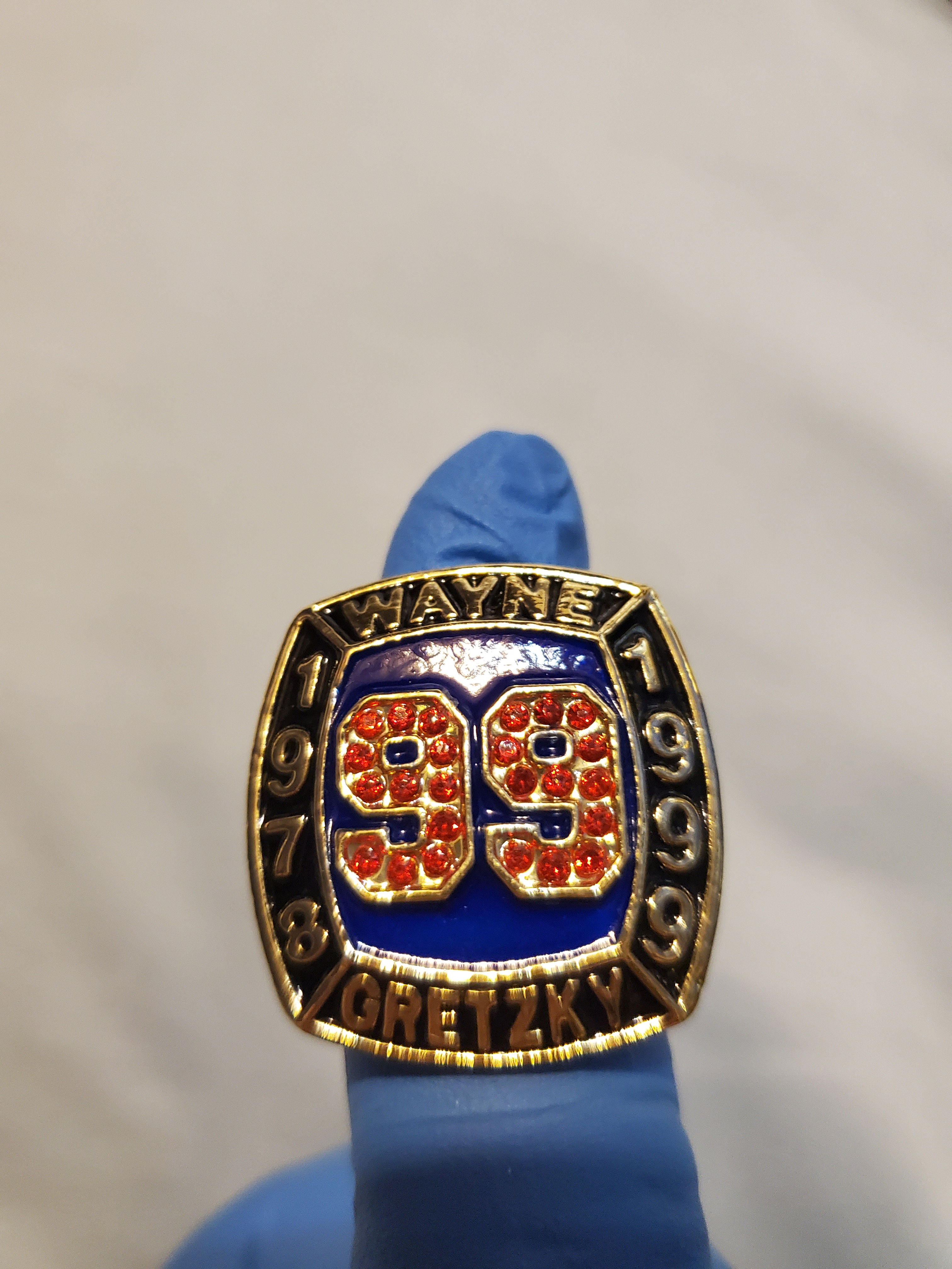 Wayne Gretzky Retirement Ring
