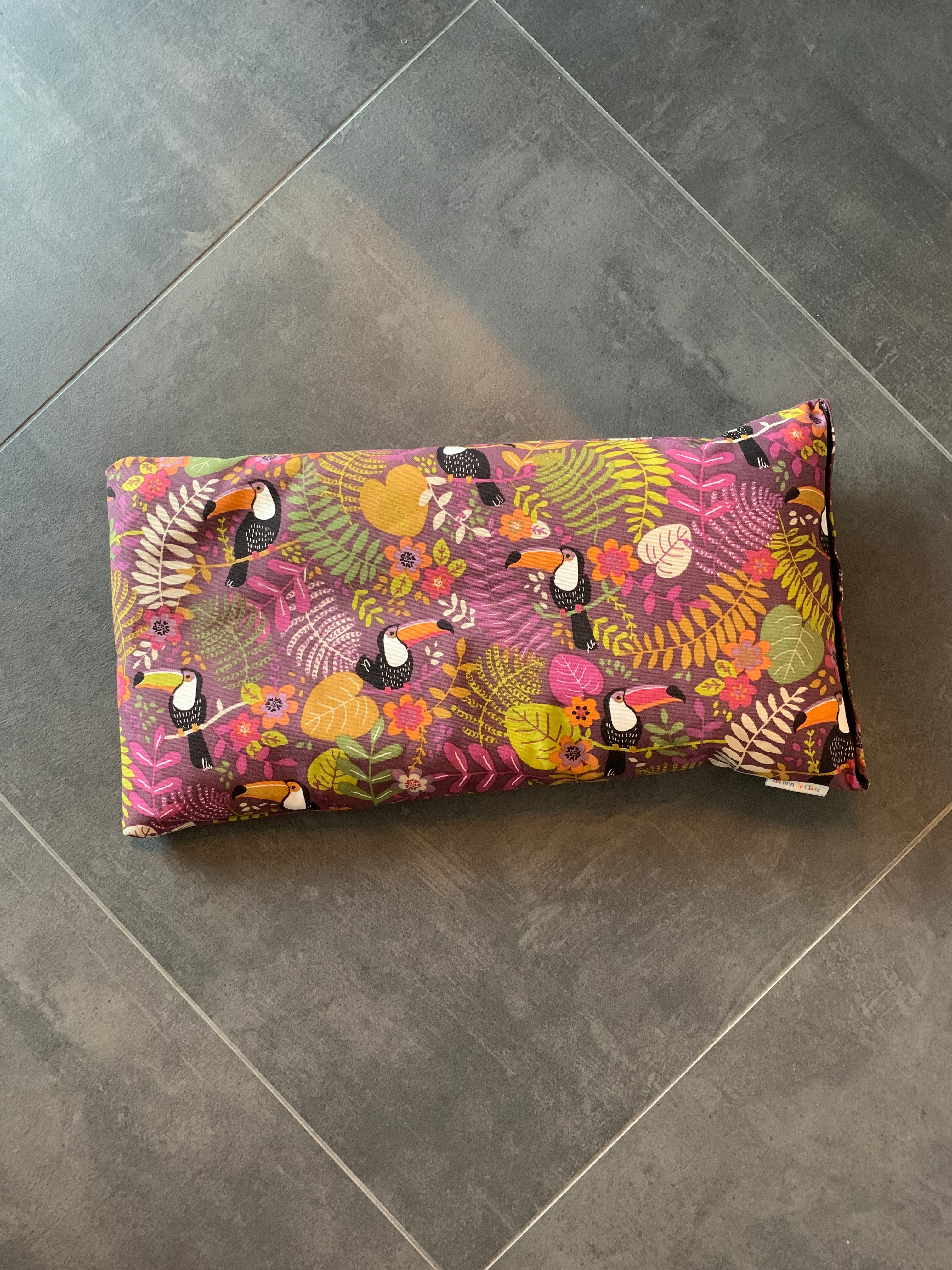 Coussin 45 x 23 cm en balles d'épeautre