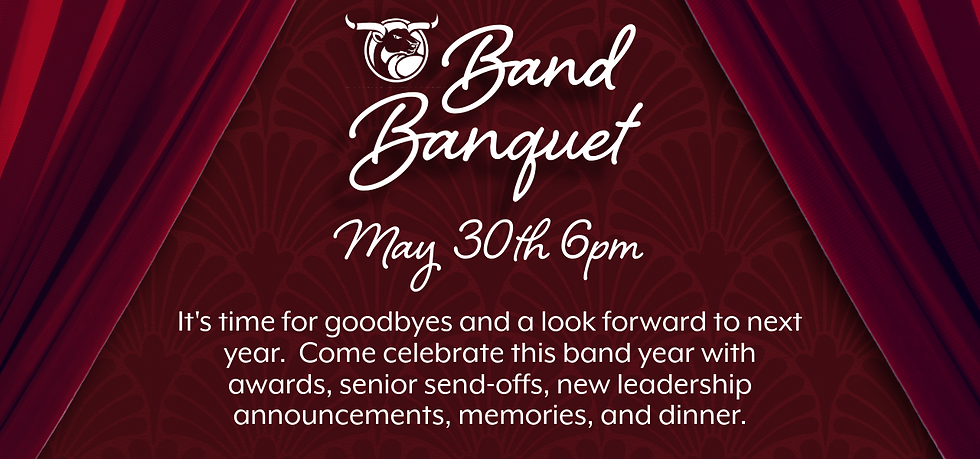 2026 Band Banquet