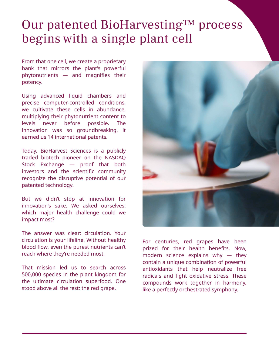 Thumbnail: VINIA - Red Grape Powder Caps - Piceid Resveratrol