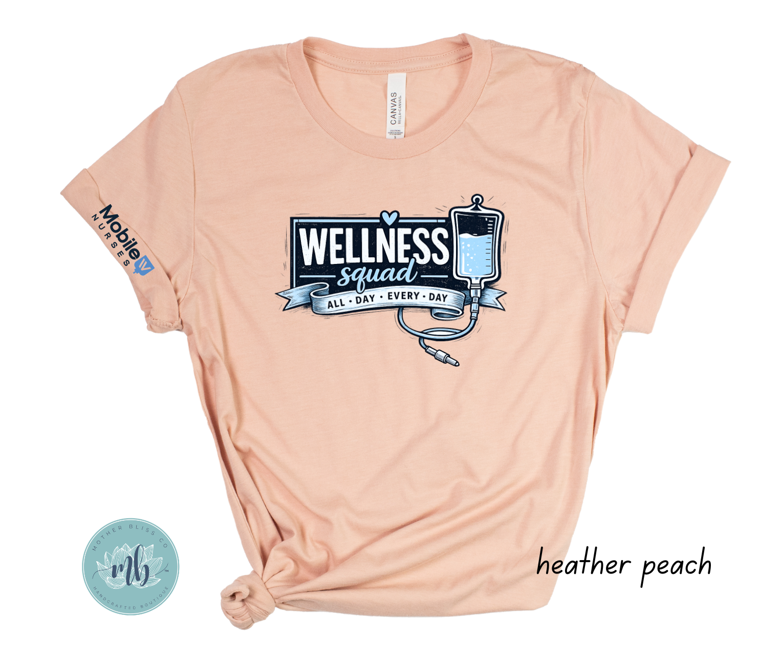 Wellness Squad Event Tee - IV Infusion Tee - IV Shirts