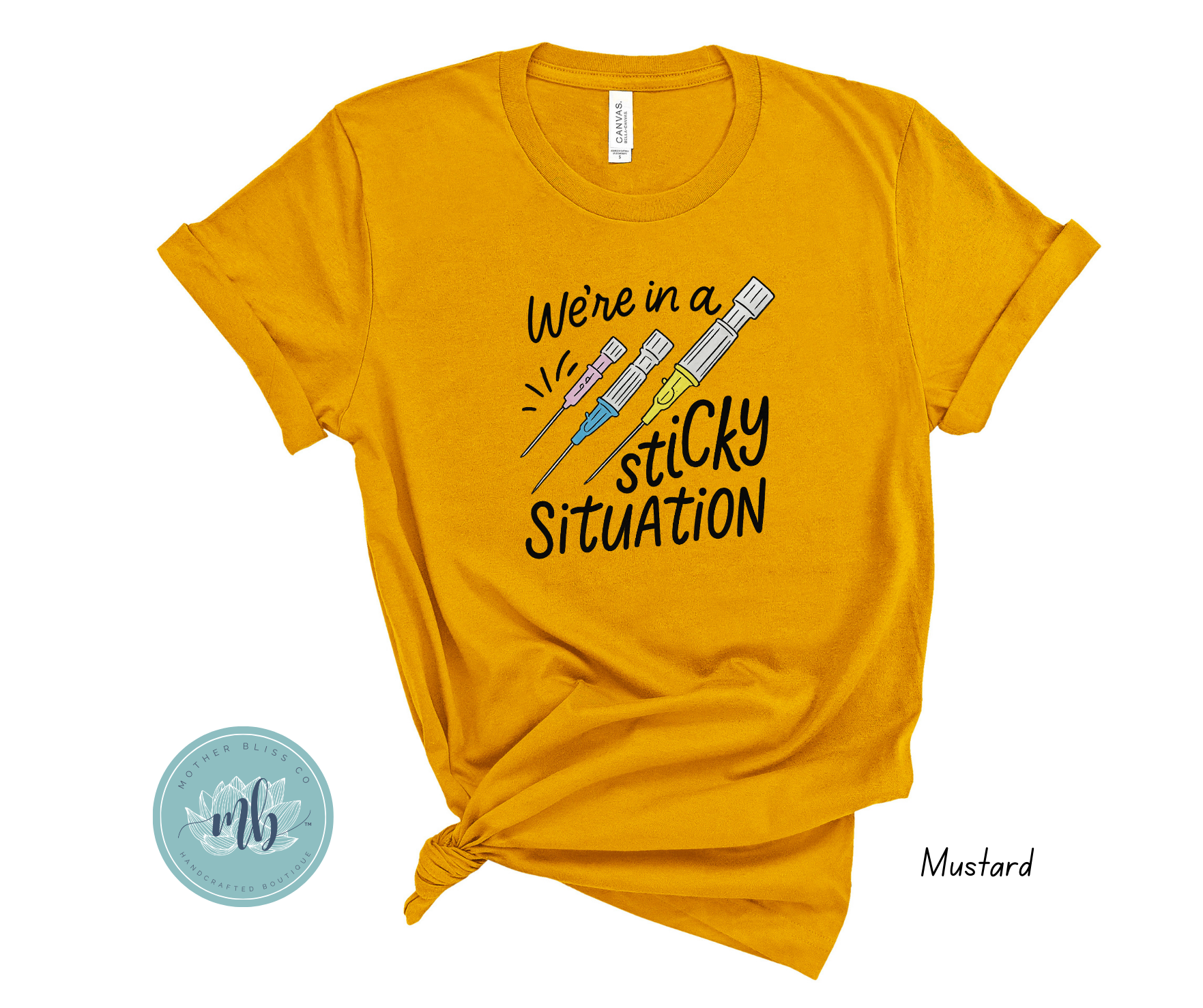 We're in a Sticky SituationTee - IV Infusion Tee - IV Shirts