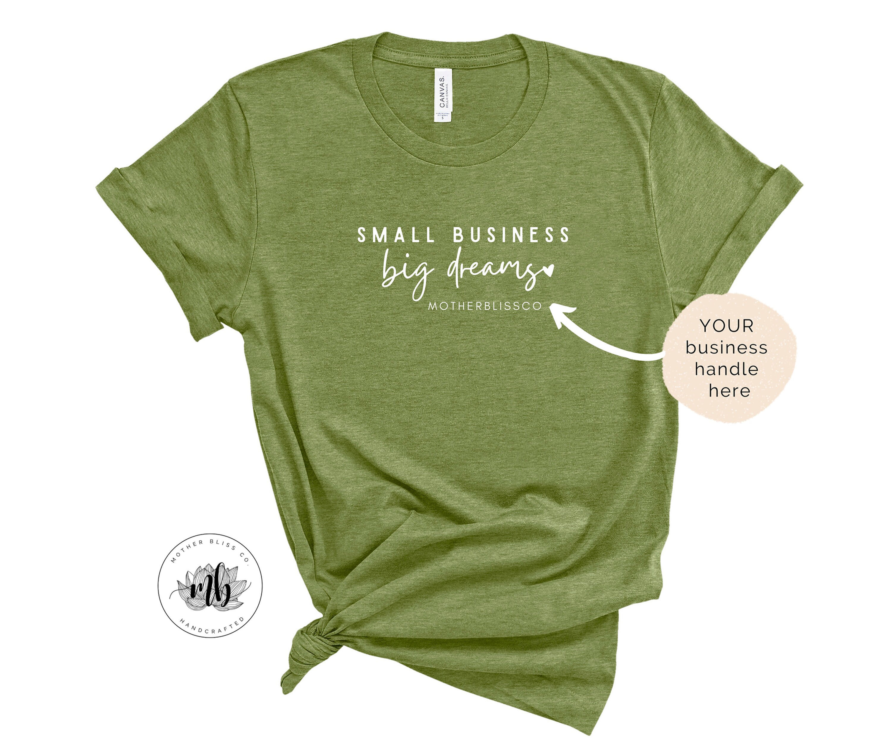 Small Business Big Dreams Shirt | Small Business Shirt | Marketing Shirt