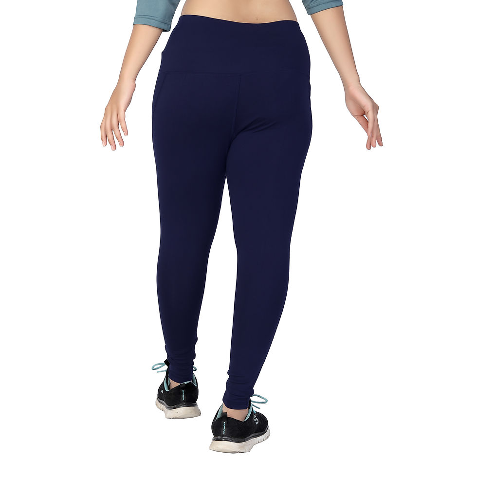 Thumbnail: Ultimate Leggings Navy Blue Single Pocket