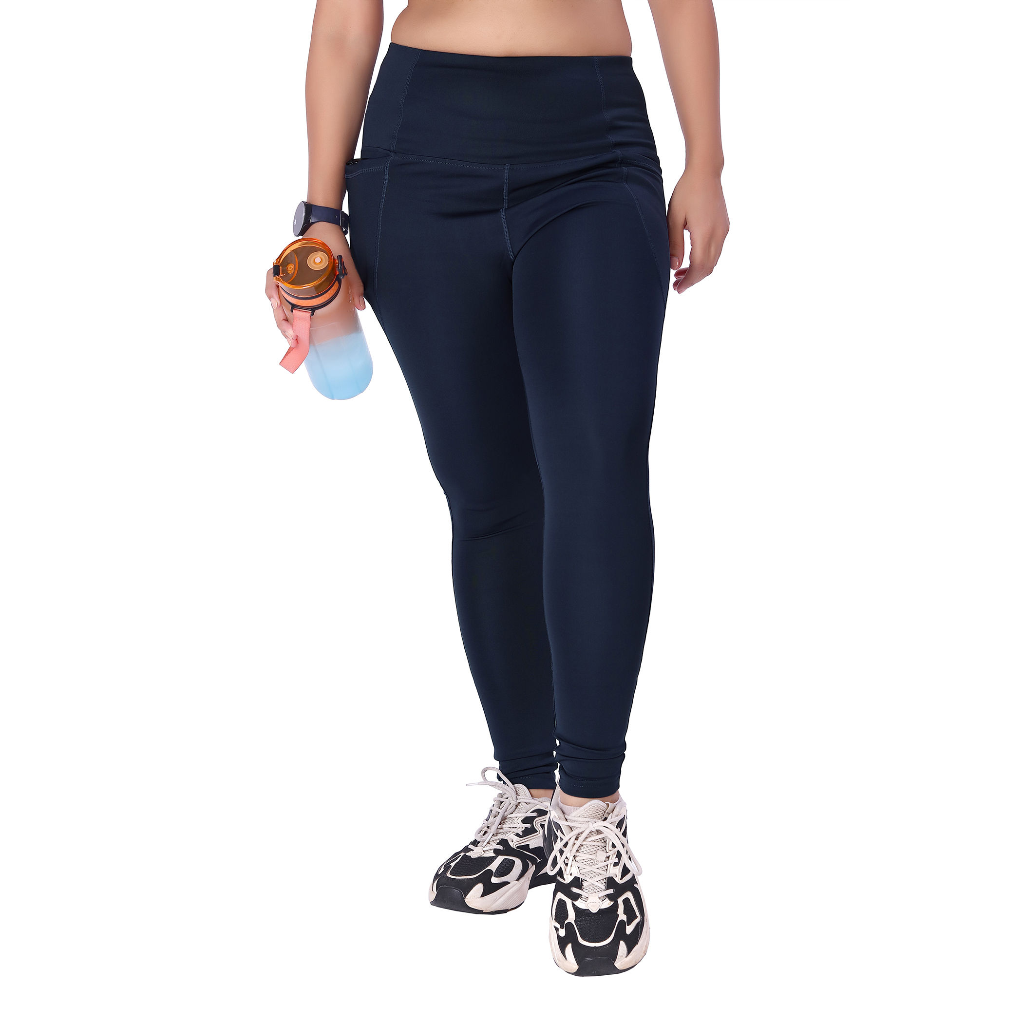 Ultimate Leggings Navy Blue Single Pocket