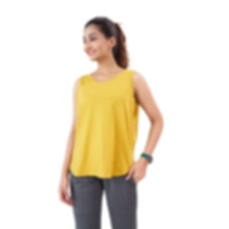 Yellow Sleeveless