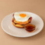 Panquecas com Ovos e Bacon
