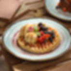 berry waffle