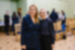 LASAP Mentoringa programmas vadītājas Kristīne Tjarve un Kristīne Mennika