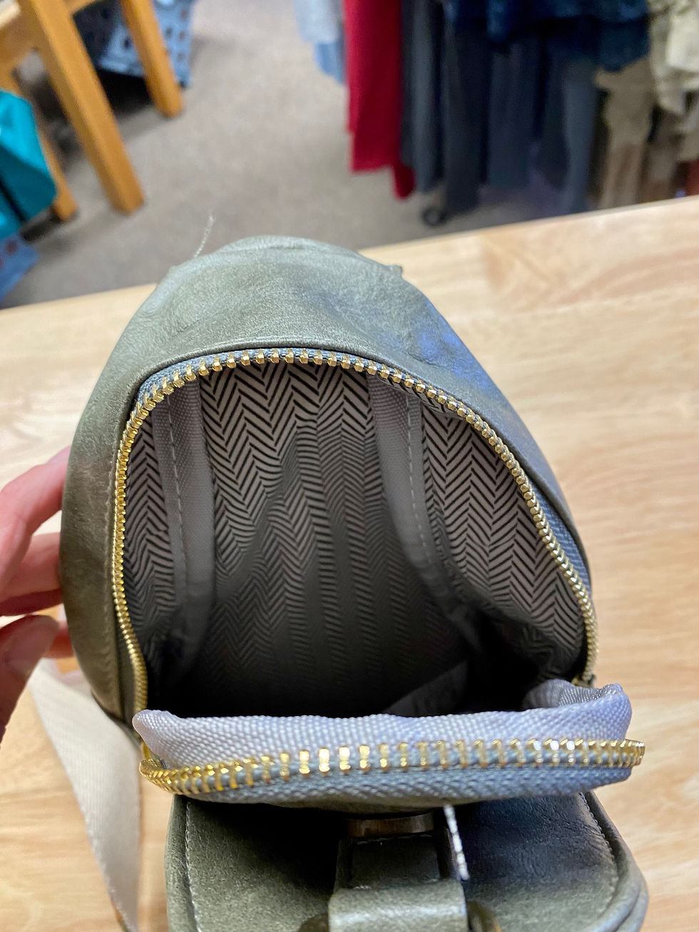 Thumbnail: Sling Pack Sage Grey