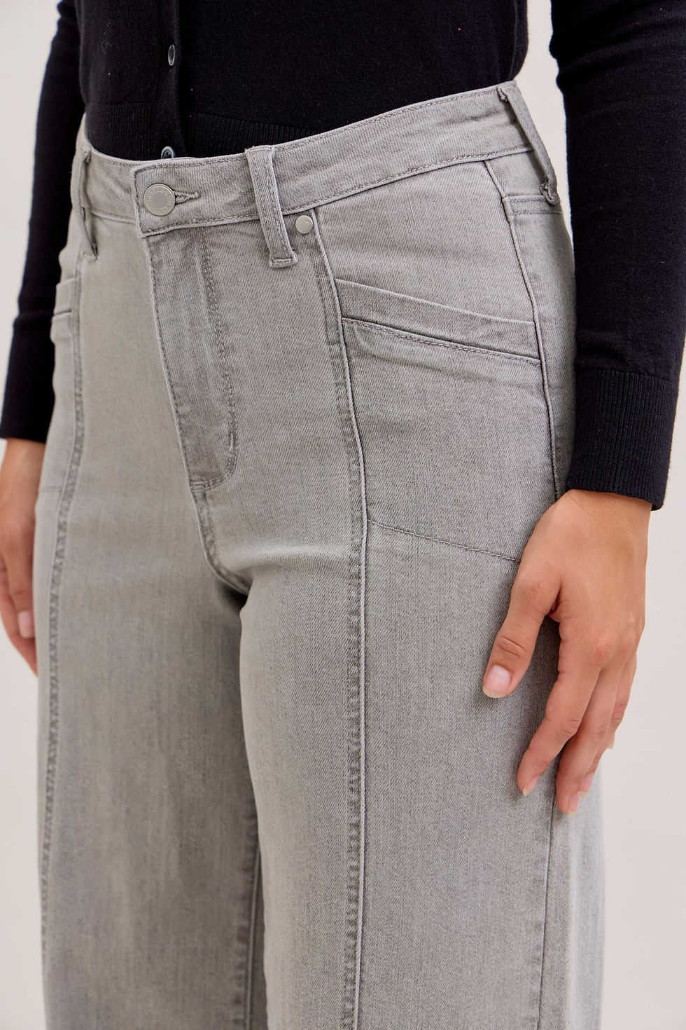 Thumbnail: Marlo Retro Wide Leg Jeans