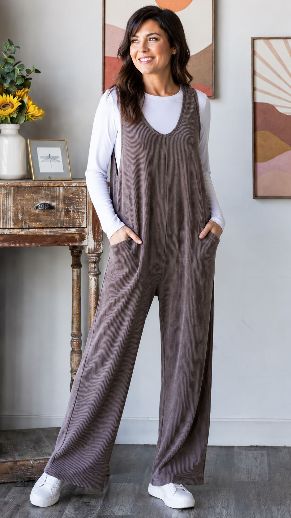 Stay Grounded Jumpsuit