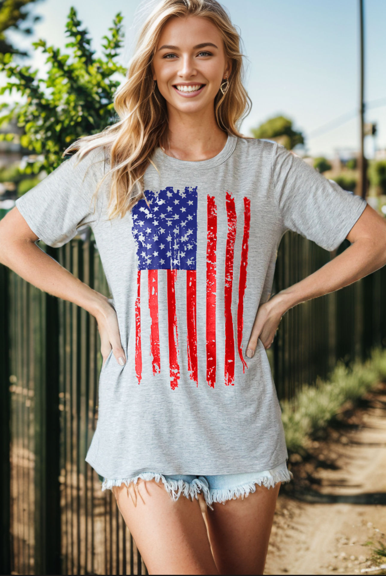 Flagged Out Tee