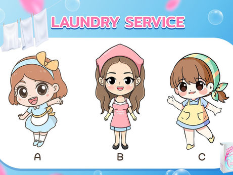 Mascot "Laundry Service" 🫧