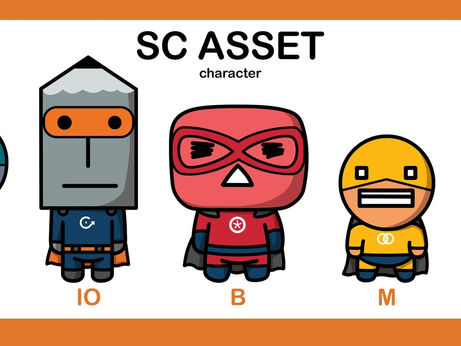 "SC Asset" นำคาแรคเตอร์สุดชิคที่ได้ออกแบบในครั้งก่อน มาต่อยอดให้พิเศษยิ่งขึ้น