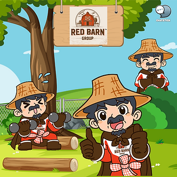 "Red Barn Group - Red Barn Group", the leader in integrated agricultural innovation 🥬 Mascot Hero Farmer Representatives of farmers groups, know deeply, know everything about agriculture, brand presenter that can be used for a lifetime. Helps to enhance the brand image Become more professional ✨ download stickers Red Barn Man >> https://line.me/S/sticker/13560967 #ChatStick #สติกเกอร์ไลน์ #สร้างแบรนด์ #ของขวัญ #รับวาดสติกเกอร์ #สติกเกอร์ ---------------------------------------------------- Interested in services for drawing cartoon characters, making stickers for line drawings | for making stickers for LINE photos | for making stickers for LINE celebrities | for making stickers for LINE artists | for making stickers for LINE singers | Animated Line Sticker Design | Animated Line Sticker Design | Animated Sticker Line Design | Animated Sticker Line Design | Animated Sticker Line | Animated Stickers "StickerLine Photo Sticker Line Sticker Line Pictures You can contact us 24 hours a day. Examples of designs for LINE stickers for companies, brands and organizations >> https://www.chatstickmarket.com/stickerport Examples of LINE sticker designs, artists, celebrities and famous people >> https://www.chatstickmarket.com/celebport Examples of LINE sticker designs that we can send to all apps, whether Facebook, WeChat, KakaoTalk, Messenger, Whatsapp >>https://www.chatstickmarket.com/stickerinchatstick ---------------------------------------------------- 💙 Consult our team 💙 📱Tel : 0840104252 📱0947805680 Office Hotline : 034-900-165 , 02-297-0811 (Monday-Friday) 📨 Inbox : http://m.me/ChatStick.TH ┏━━━━━━━━━┓ 📲 LINE: @chatstick ┗━━━━━━━━━┛ or click https://goo.gl/KuzCpM 🎉 See our work at https://lnkd.in/gT2npuW