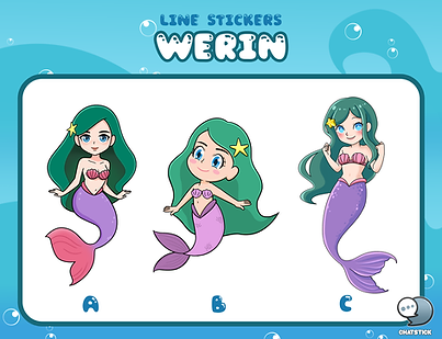 "วีรินทร์ - WERIN" จำหน่ายผลิตภัณฑ์สำหรับแม่และเด็ก มีแบรนด์ดังที่คุณแม่ทุกคนไว้วางใจจำหน่ายอย่าง ยูฮา และคลีนนิมัม👶 🌈คอนเซป มาสคอต คือ ต้องการมีมาสคอตเป็นตัวแทนแบรนด์ บอกเล่าถึงสิ่งที่แบรนด์ทำได้อย่างเด่นชัด คือ จำหน่ายผลิตภัณฑ์มีคุณภาพสำหรับแม่และเด็ก ได้รับความไว้วางใจมากมาย จนทำให้สินค้าติดตลาดและมีชื่อเสียงบอกกล่าวกันตลอดมา อยากได้มาสคอตที่ดูอบอุ่น อ่อนโยน สดใสเสมือนแม่ที่มีแต่สิ่งดี ๆ มอบให้ลูก แต่ก็ต้องมีเอกลักษณ์ความพิเศษสื่อถึงแบรนด์ได้อย่างชัดเจนด้วย ทีมได้มีการระดมความคิดกับทางแบรนด์ จนออกมาเป็น 🧜♀️แม่เงือกคลีนนิ สุดคิวท์ เงือกสาวผู้อบอุ่น อ่อนโยน มีความพิเศษในตัวเอง ทางแบรนด์ได้เลือกแบบ C มาต่อยอดต่อไป รูปลักษณ์เป็นนางเงือกผู้อบอุ่น อ่อนโยน แสดงอารมณ์ความรู้สึกชัดเจนผ่านดวงตา รอยยิ้มนุ่มละมุนขี้อาย สีหน้าสดใสดูสุขภาพดี ผมยาวเป็นคลื่นพริ้วไสวเพิ่มลุคให้ดูอ่อนโยนมากขึ้น สัดส่วนมีความอ่อนช้อยงดงาม แต่งกายด้วยเปลือกหอยสีชมพูหวานเพิ่มความหวานน่ารัก มีกิ๊บติดผมเป็นปลาดาวเพิ่มความสดใส ส่วนหางเป็นสีม่วงดูน่าค้นหา ทั้งหมดนี้เลือกใช้สีออกแบบให้คุมโทนสร้างอัตลักษณ์ของแบรนด์ให้มากที่สุด☄️ 👀Mascot แม่เงือกคลีนนิสามารถใช้พูดแทนสินค้า โปรโมชั่นต่าง ๆ ลดระยะห่างระหว่างแบรนด์และลูกค้า เสริมความเป็นมิตร และสร้างการจดจำให้กับแบรนด์ได้เป็นอย่างดี ไม่ต้องเสียเงินจ้างพรีเซนเตอร์ สามารถต่อยอดได้หลากหลาย ไม่ว่าจะเป็น Mascot แสตนดี้โชว์, ของที่ระลึก, Sticker LINE, ทำการตลาดออนไลน์, สร้าง Story ให้กับแบรนด์ ถือว่าเป็นการลงทุนครั้งเดียวที่คุ้มค่ามาก ๆ ใช้ประโยชน์ได้หลากหลายช่องทางเลยค่ะ✨ #ChatStick #สติกเกอร์ไลน์ #สร้างแบรนด์ #ของขวัญ #รับวาดสติกเกอร์ #สติกเกอร์น่ารัก #ThemeLINE #ธีมไลน์ #LINE #StickerLINE ------------------------------------------------------------------------------------ สนใจบริการ รับออกแบบการ์ตูน คาแรคเตอร์ โลโก้ วาดตัวมาสคอต โดยมืออาชีพ | บริการรับออกแบบมาสคอต ออกแบบตัวการ์ตูน Character รับทำสติ๊กเกอร์ไลน์ภาพวาด | รับทำสติ๊กเกอร์ไลน์ภาพถ่าย | รับทำสติ๊กเกอร์ไลน์ดารา | รับทำสติ๊กเกอร์ไลน์ศิลปิน | รับทำสติ๊กเกอร์ไลน์นักร้อง | รับทำสติ๊กเกอร์ไลน์บริษัท | รับทำสติ๊กเกอร์ไลน์องค์กร| รับออกแบบสติ๊กเกอร์ไลน์อนิเมชั่น | รับทำสติ๊กเกอร์ไลน์อนิเมชั่น | รับออกแบบสติ๊กเกอร์ไลน์เคลื่อนไหวได้ | รับออกแบบสติ๊กเกอร์ไลน์ดุ๊กดิ๊ก | รับทำAnimated Sticker Line | Animated Stickers "StickerLine สติ๊กเกอร์ไลน์รูปถ่าย สติ๊กเกอร์ไลน์รูปภาพ สามารถติดต่อเราได้ตลอด 24 ชั่วโมง ตัวอย่าง ผลงานออกแบบสติ๊กเกอร์ไลน์ บริษัท แบรนด์ และ องค์กร >> https://www.chatstickmarket.com/stickerport ตัวอย่าง ผลงานออกแบบสติ๊กเกอร์ไลน์ ศิลปิน ดารา และ ผู้มีชื่อเสียง >> https://www.chatstickmarket.com/celebport ตัวอย่าง ตัวอย่างผลงานมาสคอต (Mascot) ธุรกิจ องค์กร และ ศิลปิน >> https://www.chatstickmarket.com/mascotport ------------------------------------------------------------------------------------ 💙ปรึกษาทีมงานของเรา💙 📱Tel : 0840104252 📱0947805680 สายด่วนออฟฟิศ : 034-900-165 , 02-297-0811 (จันทร์-ศุกร์) 📨 Inbox : http://m.me/ChatStick.TH ┏━━━━━━━━━┓ 📲 LINE: @chatstick ┗━━━━━━━━━┛ หรือคลิ๊ก https://goo.gl/KuzCpM 🎉ชมผลงานเราได้ที่ https://lnkd.in/gT2npuW