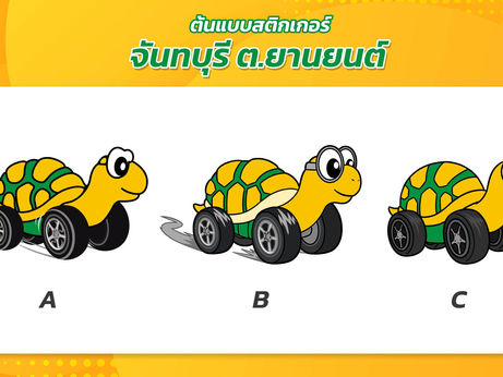 吉祥物“尖竹汶府機動車分區駕駛學校”