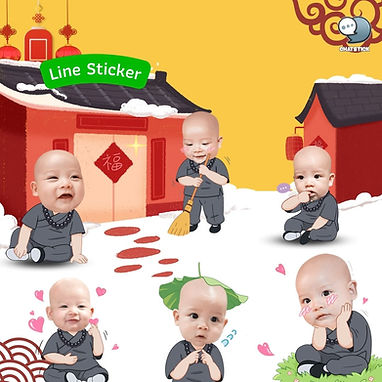 Times change, but memories don't. Keep all the cuteness of your baby to last forever. in the form of photo stickers I'm impressed whenever I use it. 💓💝 Want to have a beautiful STICKER LINE? It's not difficult. ChatStick is happy to serve you. #ChatStick #สติกเกอร์ไลน์ #สร้างแบรนด์ #ของขวัญ #รับวาดสติกเกอร์ #สติกเกอร์ #ThemeLINE #ธีมไลน์ ------------------------------------------------------------------------------------ Interested in services for drawing cartoon characters, making stickers for line drawings | for making stickers for LINE photos | for making stickers for LINE celebrities | for making stickers for LINE artists | for making stickers for LINE singers | Animated Line Sticker Design | Animated Line Sticker Design | Animated Sticker Line Design | Animated Sticker Line Design | Animated Sticker Line | Animated Stickers "StickerLine Photo Sticker Line Sticker Line Pictures You can contact us 24 hours a day. Examples of designs for LINE stickers for companies, brands and organizations >> https://www.chatstickmarket.com/stickerport Examples of LINE sticker designs, artists, celebrities and famous people >> https://www.chatstickmarket.com/celebport Examples of LINE sticker designs that we can send to all apps, whether Facebook, WeChat, KakaoTalk, Messenger, Whatsapp >>https://www.chatstickmarket.com/stickerinchatstick ---------------------------------------------------- 💙 Consult our team 💙 📱Tel : 0840104252 📱0947805680 Office Hotline : 034-900-165 , 02-297-0811 (Monday-Friday) 📨 Inbox : http://m.me/ChatStick.TH ┏━━━━━━━━━┓ 📲 LINE: @chatstick ┗━━━━━━━━━┛ or click https://goo.gl/KuzCpM 🎉 See our work at https://lnkd.in/gT2npuW