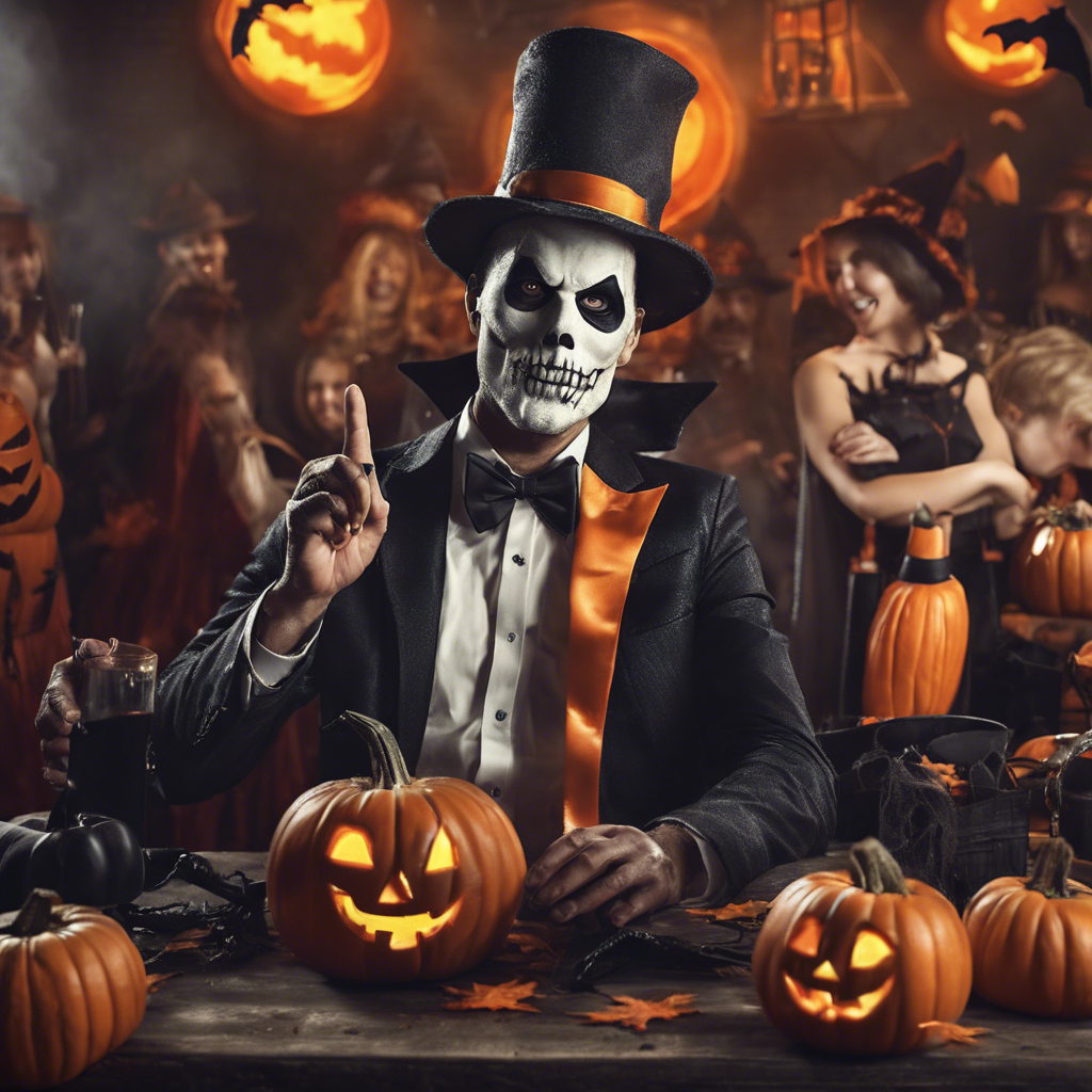 Ghoulish Office Decor
