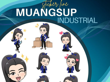 線貼“ Muangsup Industrial ”