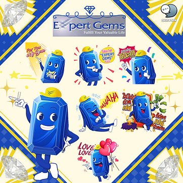 Wip Wai Wai ✨ "Expert Gems" a comprehensive jewelry and jewelry business 💍Mr.Expert Gem specialist representative stylish character Agents who can help communicate brand identity from the first sight 💙 If you want to have a brand-specific STICKER LINE like this, talk to ChatStick. #ของขวัญ #รับวาดสติกเกอร์ #สติกเกอร์ #ThemeLINE #ธีมไลน์ ---------------------------------------------------- Interested in services for drawing cartoon characters, making stickers for line drawings | for making stickers for LINE photos | for making stickers for LINE celebrities | for making stickers for LINE artists | for making stickers for LINE singers | Animated Line Sticker Design | Animated Line Sticker Design | Animated Sticker Line Design | Animated Sticker Line Design | Animated Sticker Line | Animated Stickers "StickerLine Photo Sticker Line Sticker Line Pictures You can contact us 24 hours a day. Examples of designs for LINE stickers for companies, brands and organizations >> https://www.chatstickmarket.com/stickerport Examples of LINE sticker designs, artists, celebrities and famous people >> https://www.chatstickmarket.com/celebport Examples of LINE sticker designs that we can send to all apps, whether Facebook, WeChat, KakaoTalk, Messenger, Whatsapp >>https://www.chatstickmarket.com/stickerinchatstick ---------------------------------------------------- 💙 Consult our team 💙 📱Tel : 0840104252 📱0947805680 Office Hotline : 034-900-165 , 02-297-0811 (Monday-Friday) 📨 Inbox : http://m.me/ChatStick.TH ┏━━━━━━━━━┓ 📲 LINE: @chatstick ┗━━━━━━━━━┛ or click https://goo.gl/KuzCpM 🎉 See our work at https://lnkd.in/gT2npuW
