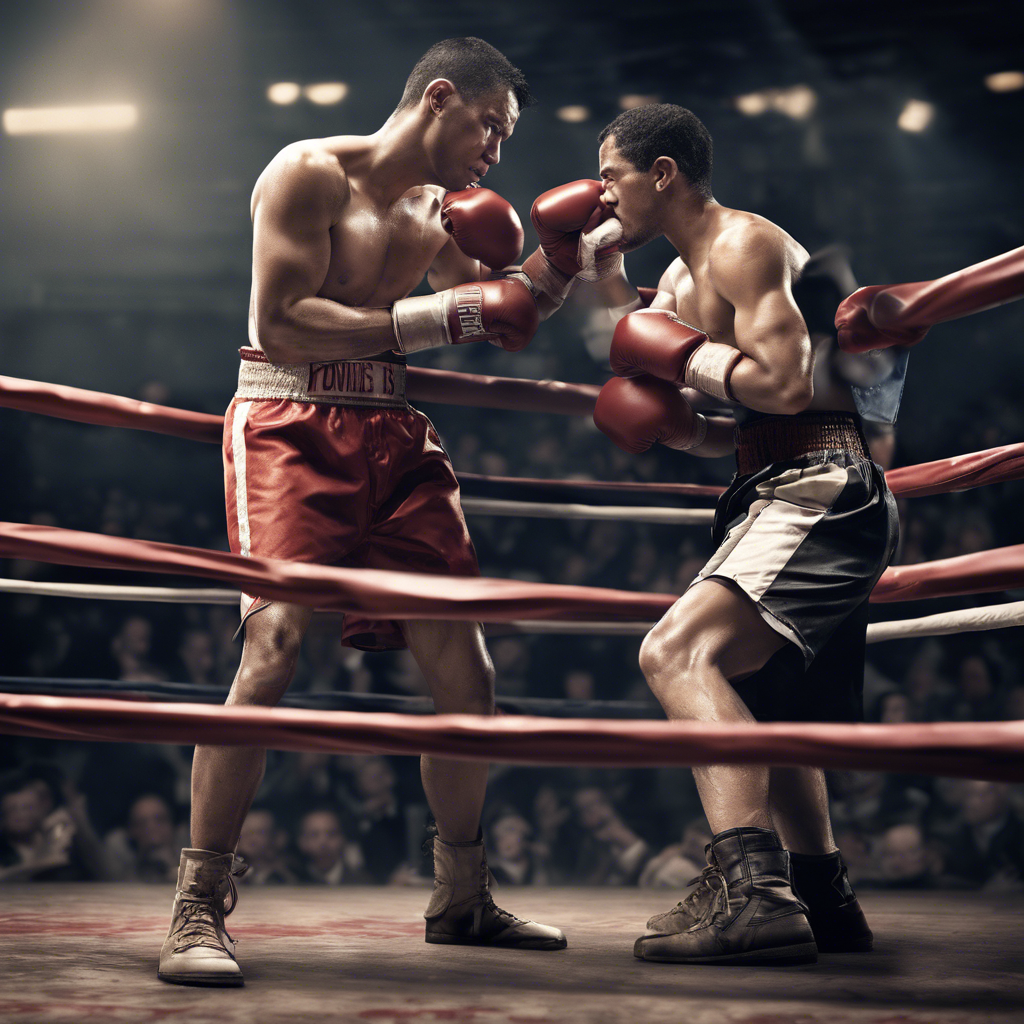 Muhammad Ali and Joe Frazier