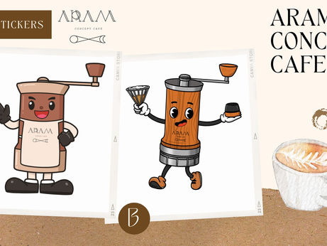 Mascot "ARAM CONCEPT CAFÉ"