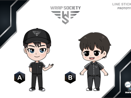 Mascot - "WrapSociety"