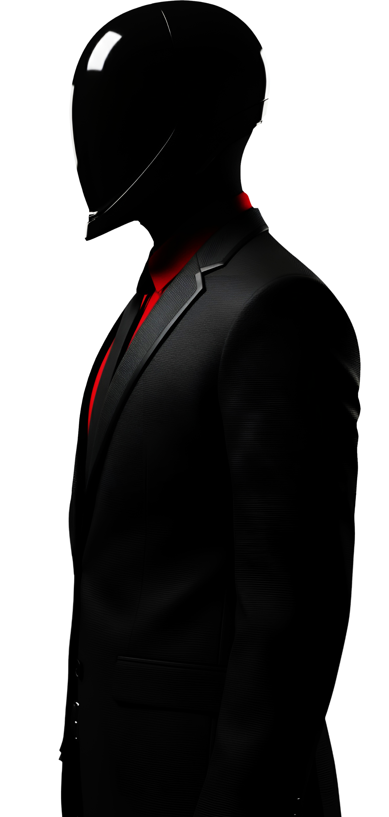 Sideways Sci Fi Robot image