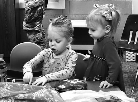 Kids playing together at Preschool