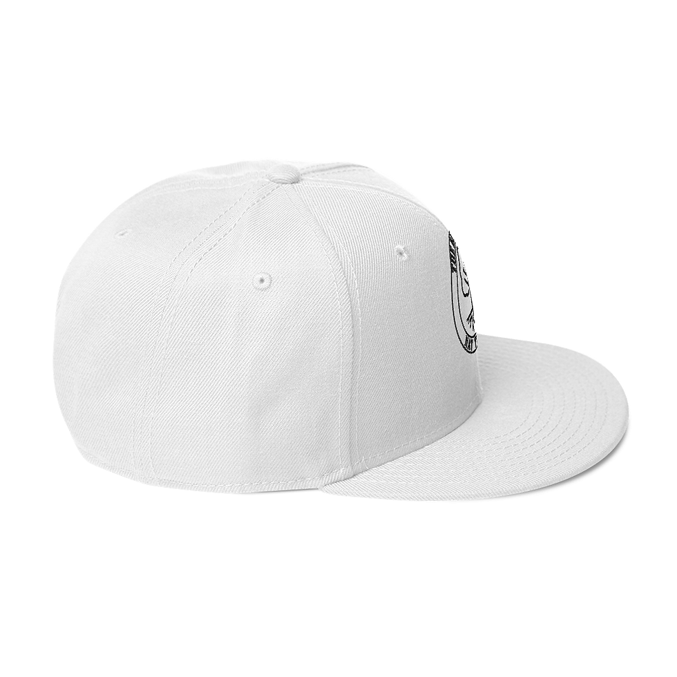 Thumbnail: Black Embroidered TBNT Snapback Hat