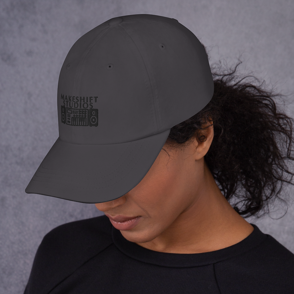 Thumbnail: Embroidered Makeshift Studios Dad Hat