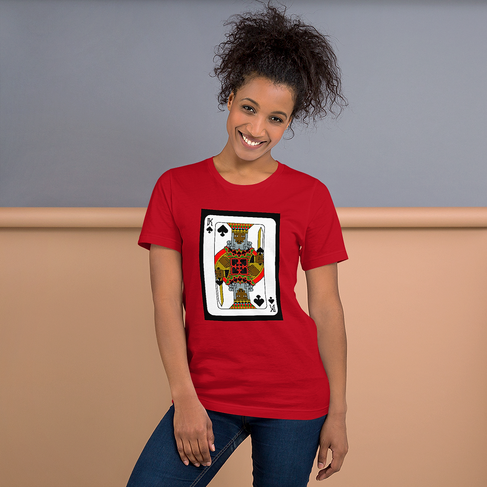Thumbnail: Short-Sleeve Unisex Black King T-Shirt