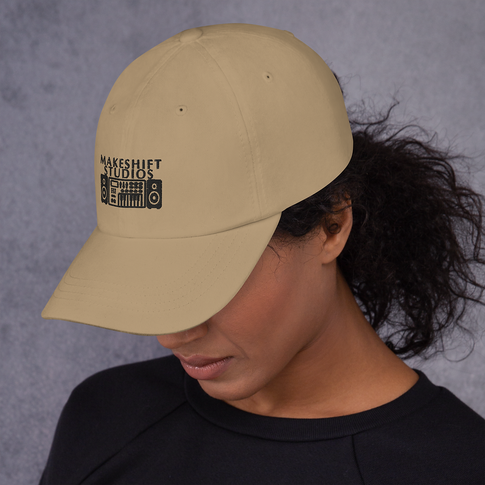 Thumbnail: Embroidered Makeshift Studios Dad Hat