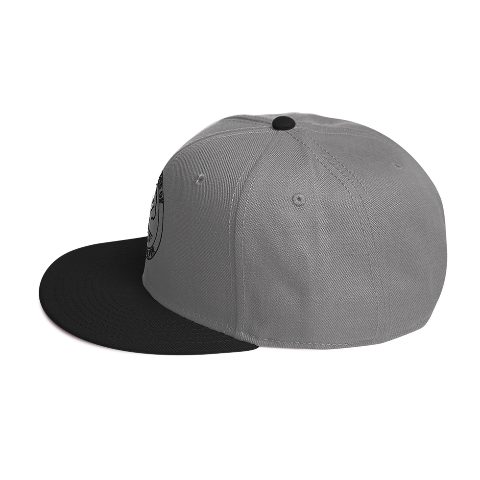 Thumbnail: Black Embroidered TBNT Snapback Hat