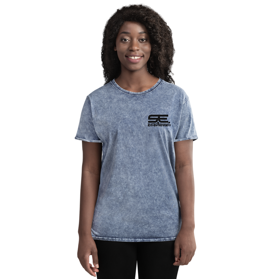 Thumbnail: Denim Embroidered Superb T-Shirt