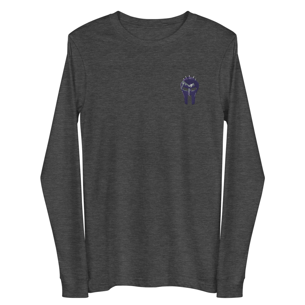 Thumbnail: Unisex Embroidered GlaD8R Helmet Long Sleeve Tee